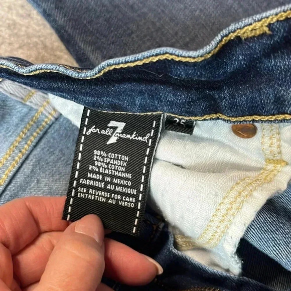 7 for all Mankind, The High Waist Skinny Ankle, 25 - Picture 12 of 14